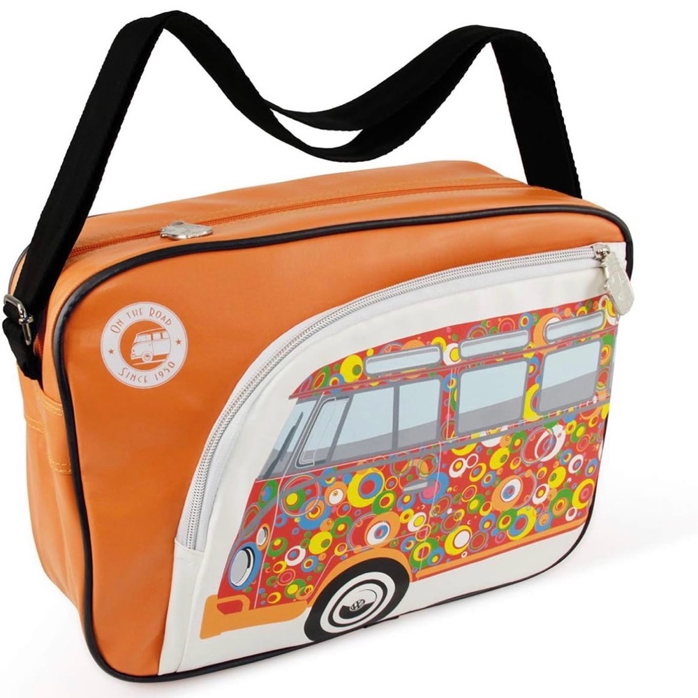 Brisa on the road VW bus Van Print Messenger Bag